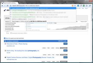 Try typing your keyword and a search term Chrome Keyword Search - Step 5