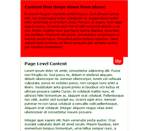 jQuery tab down plug-in example
