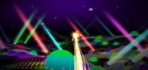 Music video using the power of three.js. Lights by Ellie Goulding, lovely interactive music video