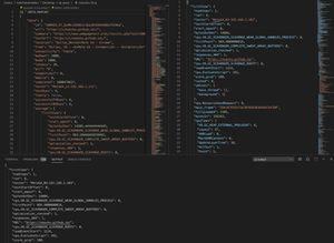 Visual Code jq playground has lots of great features, like the option for where the results are output as seen in the image.