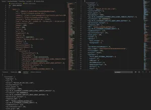 Visual Code jq playground has lots of great features, like the option for where the results are output as seen in the image.