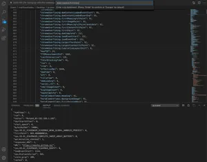 vscode-jq outputs the results at the bottom of the screen. It is quick, but the space at the bottom is very limited.