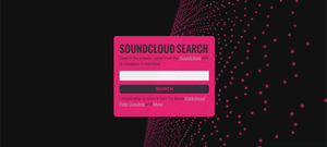 Visualisation using Backbone.js, Node.js and Three.js Caption: My little experiment using the SoundCloud API and three.js (with a sprinkling of node.js)