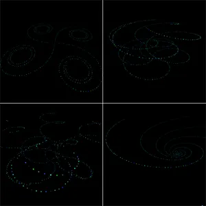 Euler Spiral using mr doobs three.js Caption: There are a few settings available to change so have a play around.