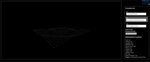 Graphing multiple for formula using JavaScript and three.js Caption: Modified version allows you to add more than one formula to plot.