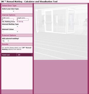 3M AIR application initial view.