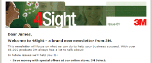 3M HTML email campaigns thumbnail image