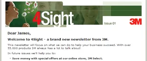 3M HTML email campaigns thumbnail image