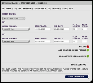 Accelerator build campaign.