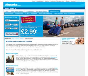 Airparks sample airport services image.