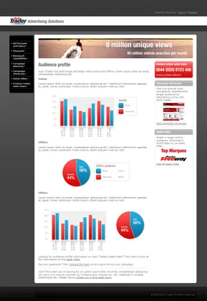 Auto Trader media profile.