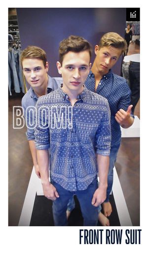 David Jones instore photo booth final output.
