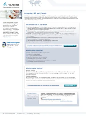 HR Access integrated.
