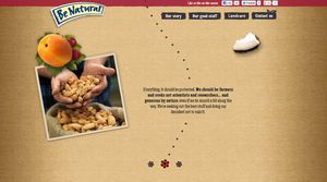 Kellogg's Be Natural homepage 3.