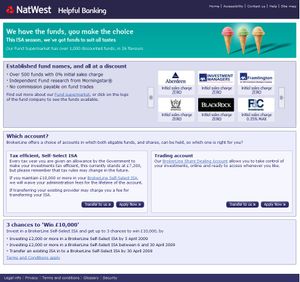 Natwest landing page version 2.