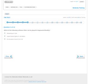 Nintendo training sample page 3.