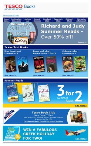 Tesco Email template version 1.