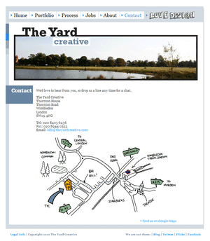 The Yard Creative contact image.