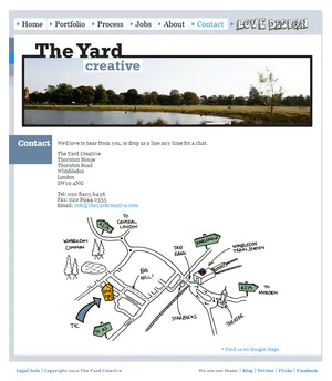 The Yard Creative contact.