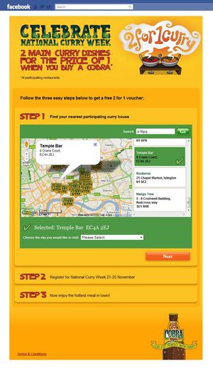 Cobra curry week step 2 page.