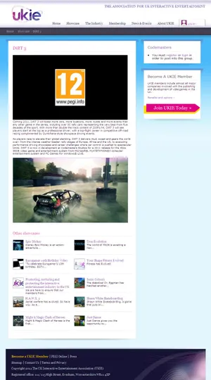 UKIE game page.