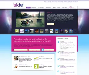 UKIE homepage.